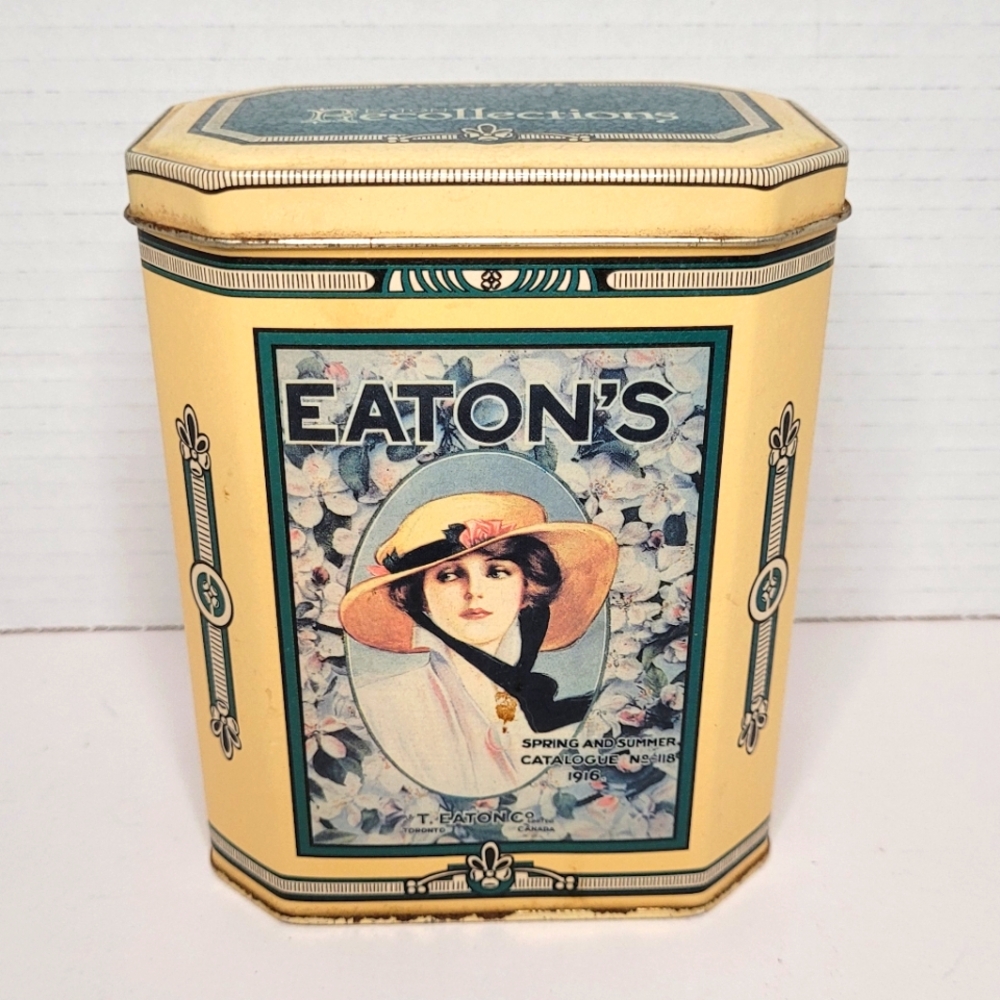 Eaton's Recollections Decorative Vintage Tin